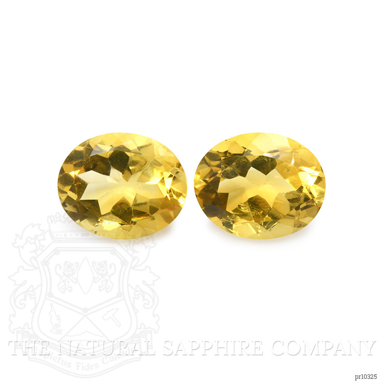 8.09 Ct.Tw. Citrine Pair from Brazil