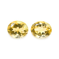 7.56 Ct.Tw.Total Carat Weight Citrine Pair from Brazil Image