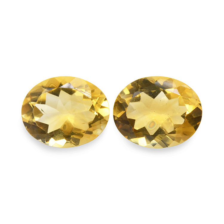 7.17 Ct.Tw. Citrine Pair from Brazil