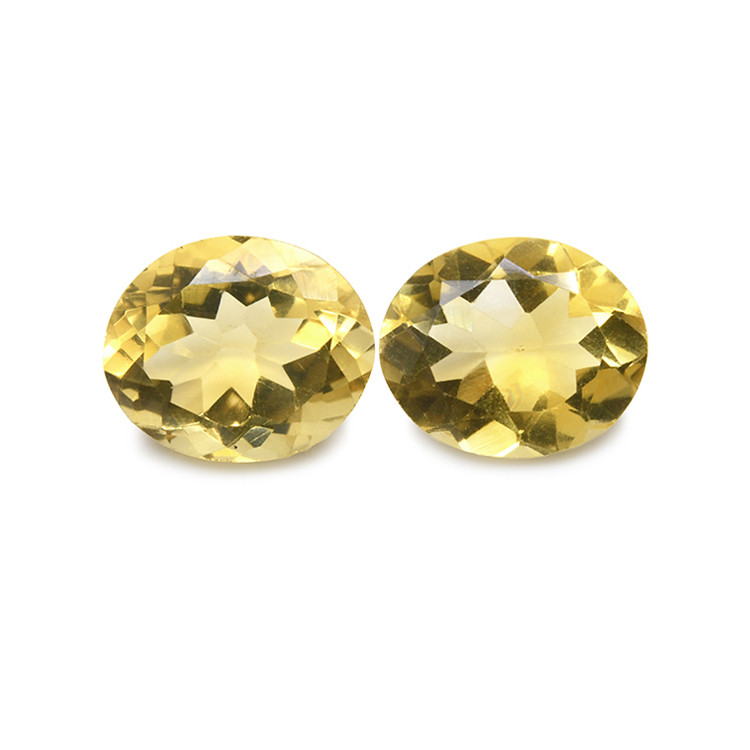 7.35 Ct.Tw. Citrine Pair from Brazil
