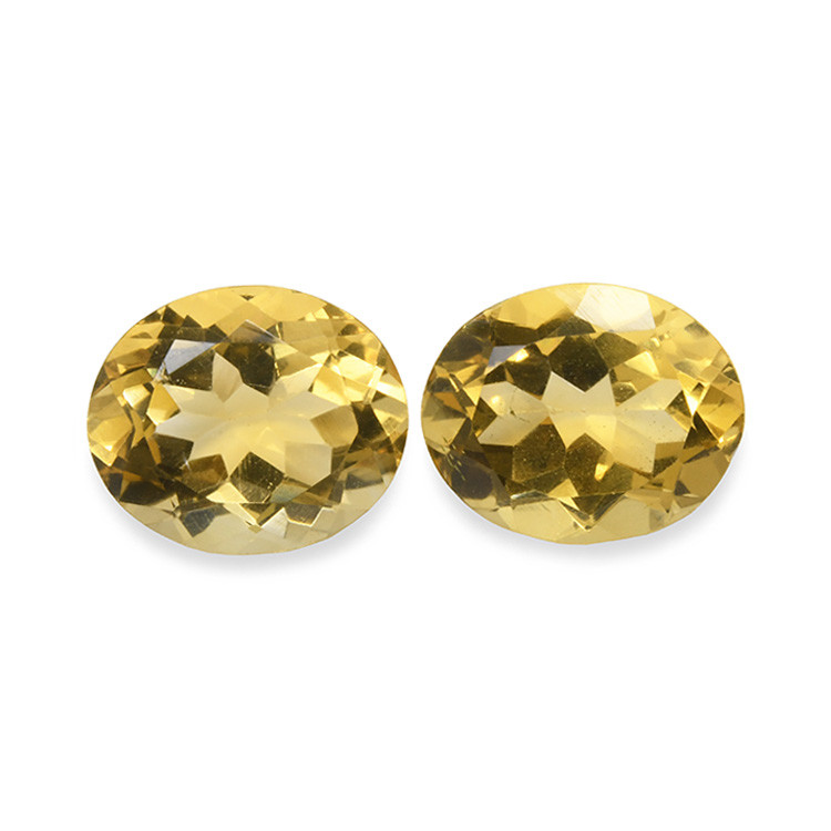 8.61 Ct.Tw. Citrine Pair from Brazil