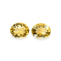 6.94 Ct.Tw.Total Carat Weight Citrine Pair from Brazil Image