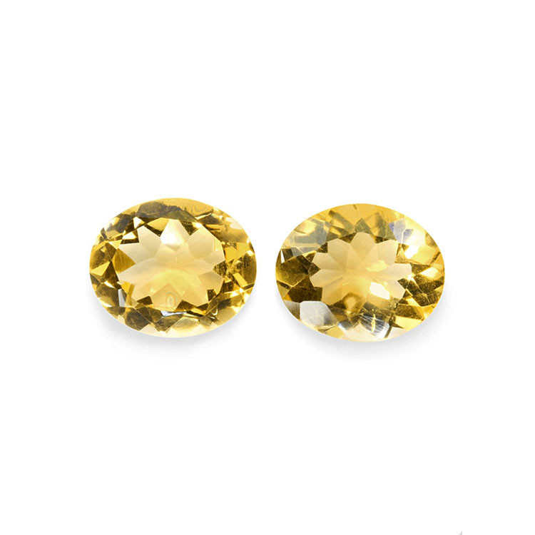 6.94 Ct.Tw. Citrine Pair from Brazil