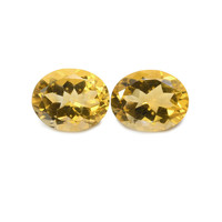 7.82 Ct.Tw. Oval Citrine Pair