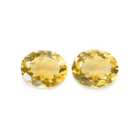 7.04 Ct.Tw. Oval Citrine Pair
