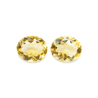 7.20 Ct.Tw. Oval Citrine Pair