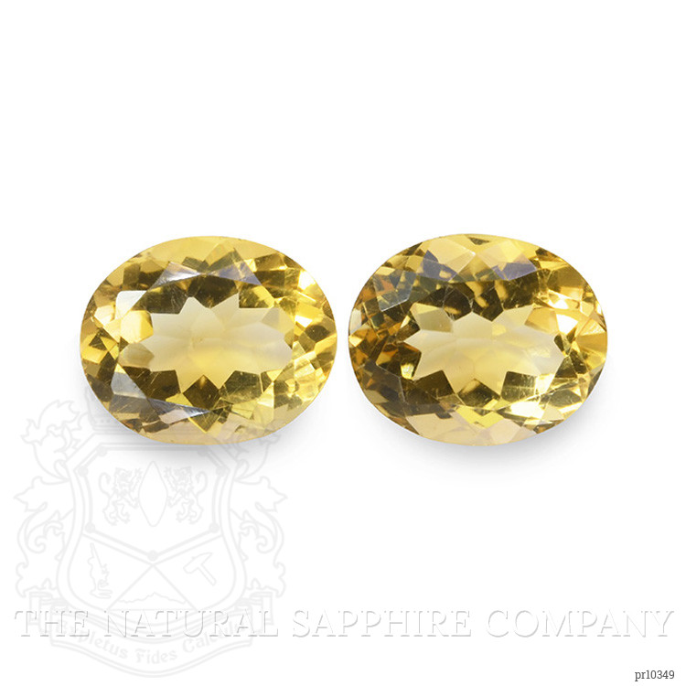 8.51 Ct.Tw. Citrine Pair from Brazil