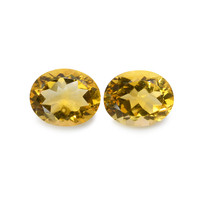 8.06 Ct.Tw. Oval Citrine Pair