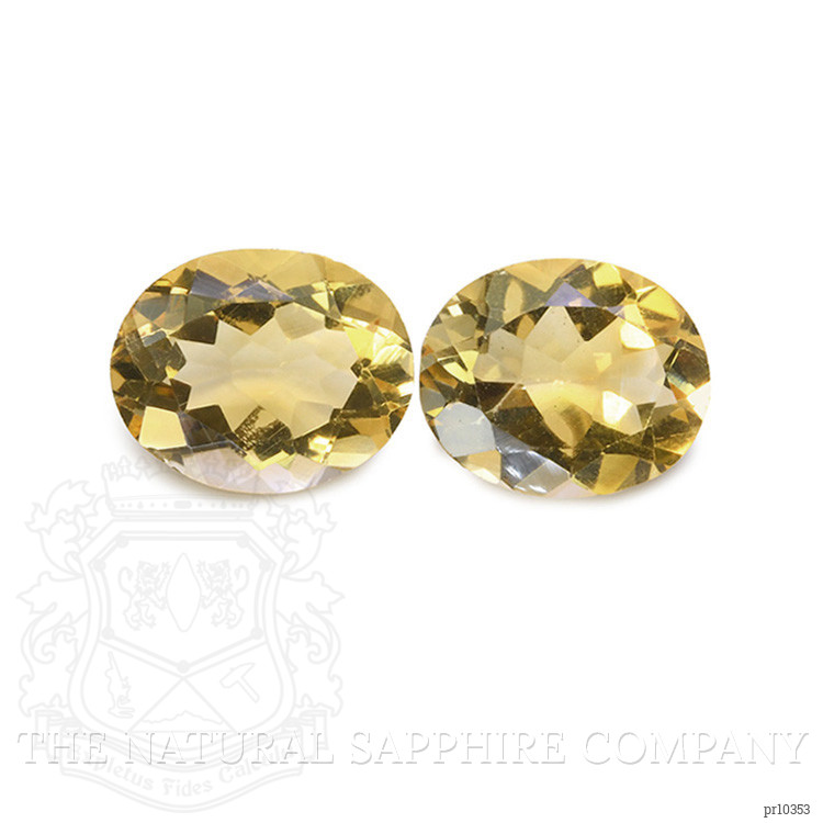 7.00 Ct.Tw. Citrine Pair from Brazil