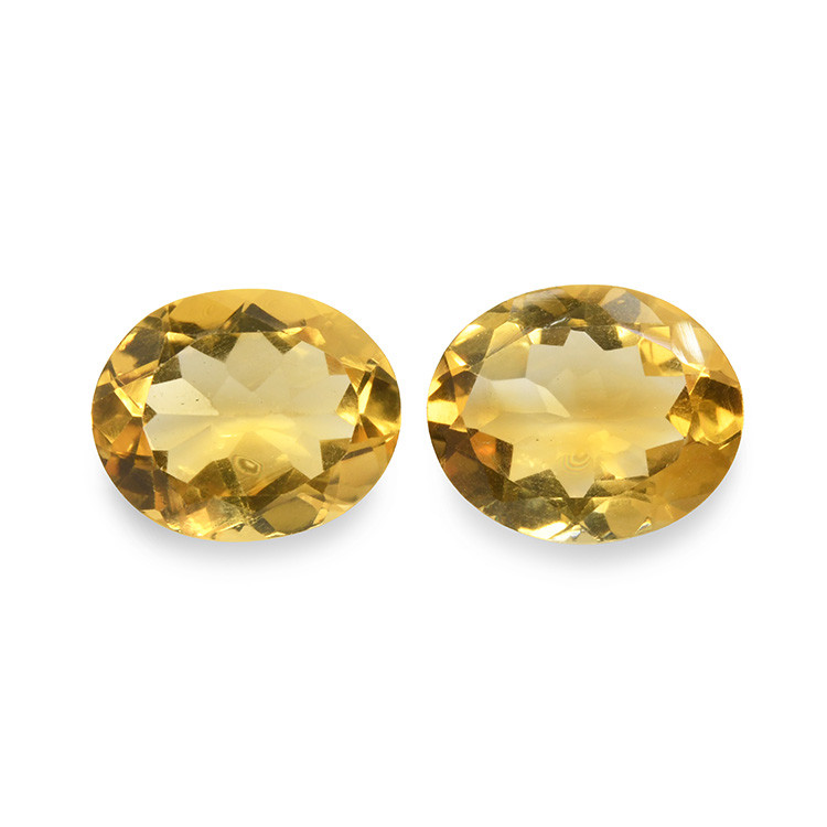 7.12 Ct.Tw. Citrine Pair from Brazil