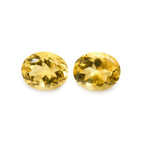 8.44 Ct.Tw.Total Carat Weight Citrine Pair from Brazil Image