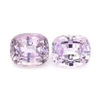 9.36&nbsp;Ct.Tw.Total Carat Weight Pink Sapphire Pair from Ceylon (Sri Lanka) Video