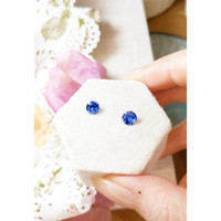 1.69&nbsp;Ct.Tw.Total Carat Weight Blue Sapphire Pair from Ceylon (Sri Lanka) Life Style