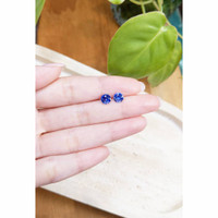 2.02&nbsp;Ct.Tw.Total Carat Weight Blue Sapphire Pair from Ceylon (Sri Lanka) Life Style