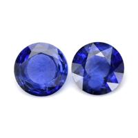 1.57&nbsp;Ct.Tw.Total Carat Weight Blue Sapphire Pair from Ceylon (Sri Lanka) Video