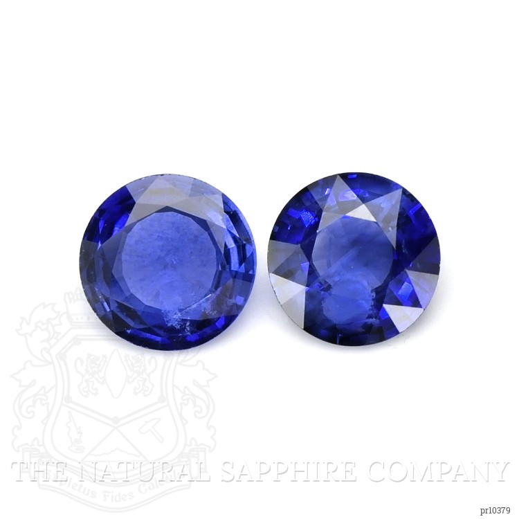 1.57 Ct.Tw. Blue Sapphire Pair from Ceylon (Sri Lanka)