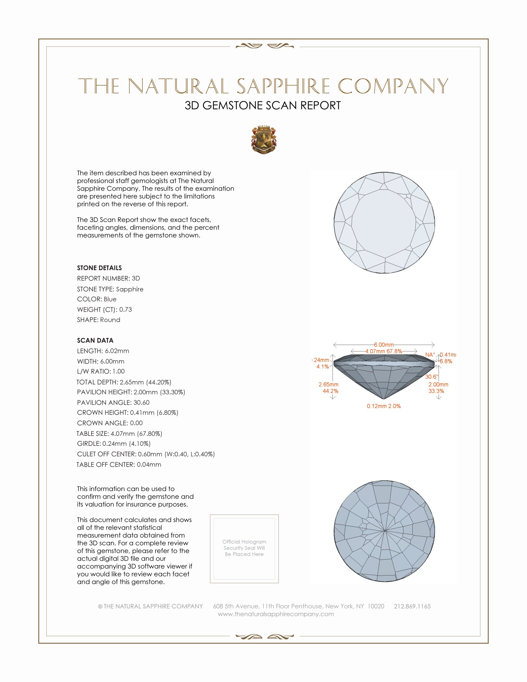 1.57 Ct.Tw. Blue Sapphire Pair from Ceylon (Sri Lanka)
