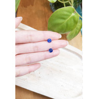 2.14&nbsp;Ct.Tw.Total Carat Weight Blue Sapphire Pair from Ceylon (Sri Lanka) Life Style