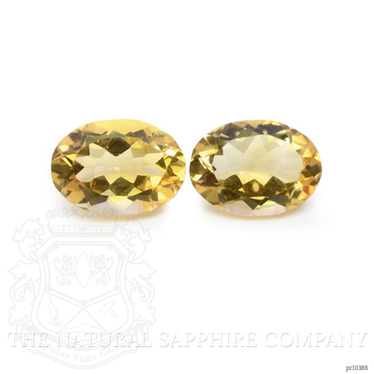 10.01 Ct.Tw. Citrine Pair from Brazil