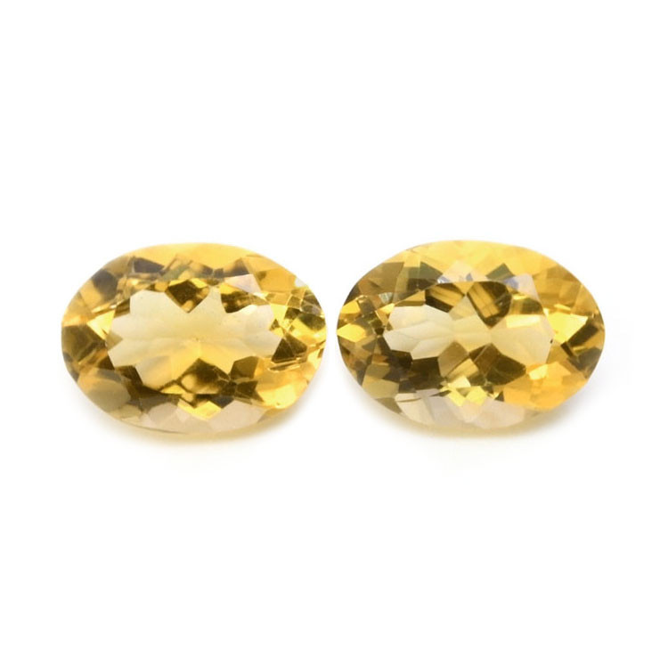 10.23 Ct.Tw. Citrine Pair from Brazil
