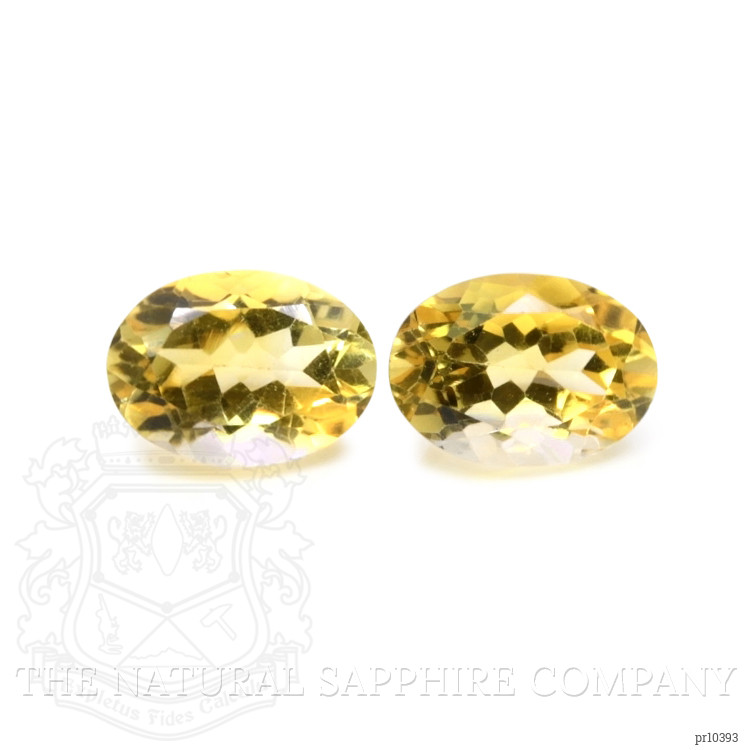 12.42 Ct.Tw. Citrine Pair from Brazil