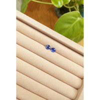 1.96&nbsp;Ct.Tw.Total Carat Weight Blue Sapphire Pair from Ceylon (Sri Lanka) Life Style