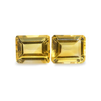9.34 Ct.Tw.Total Carat Weight Citrine Pair from Brazil Image
