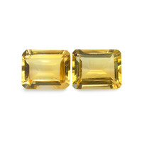 7.52 Ct.Tw.Total Carat Weight Citrine Pair from Brazil Image