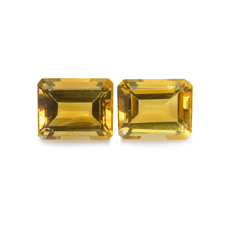 8.31 Ct.Tw. Citrine Pair from Brazil
