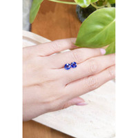 1.96&nbsp;Ct.Tw.Total Carat Weight Blue Sapphire Pair from Ceylon (Sri Lanka) Life Style