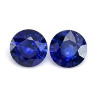 1.67&nbsp;Ct.Tw.Total Carat Weight Blue Sapphire Pair from Ceylon (Sri Lanka) Video
