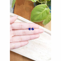 1.67&nbsp;Ct.Tw.Total Carat Weight Blue Sapphire Pair from Ceylon (Sri Lanka) Life Style