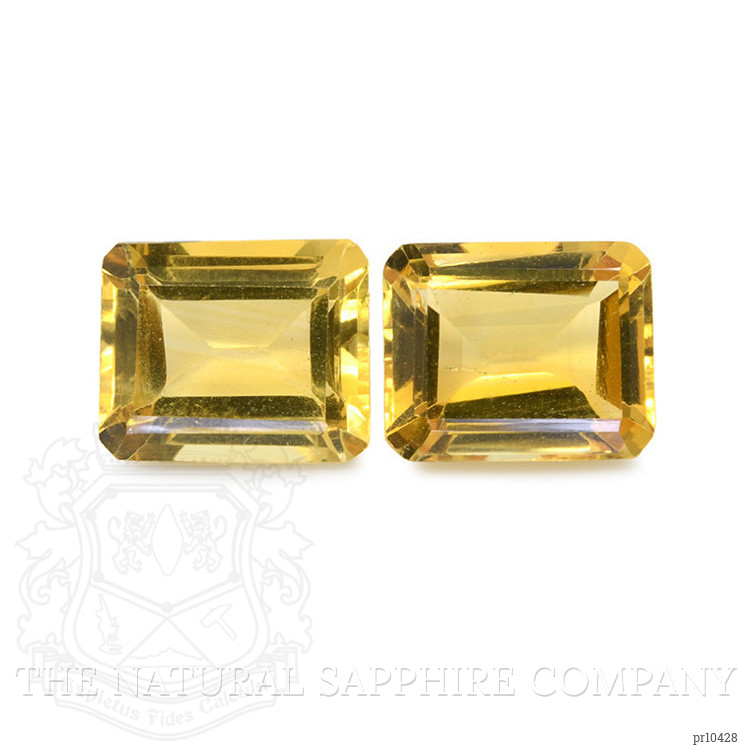 8.11 Ct.Tw. Citrine Pair from Brazil