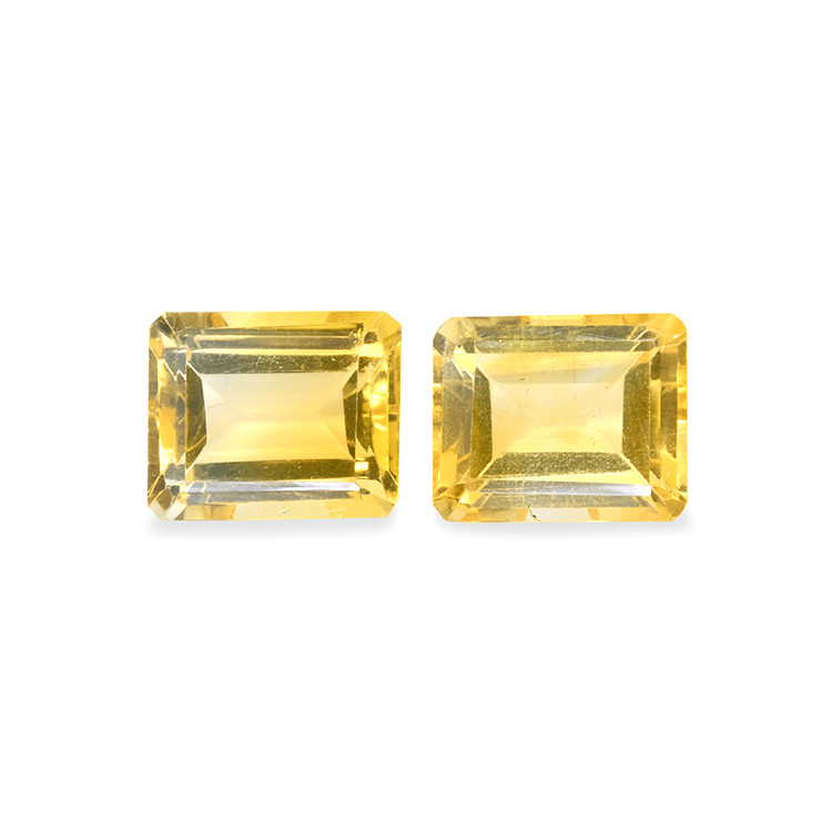 9.32 Ct.Tw. Citrine Pair from Brazil