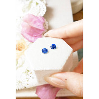 2.15&nbsp;Ct.Tw.Total Carat Weight Blue Sapphire Pair from Ceylon (Sri Lanka) Life Style