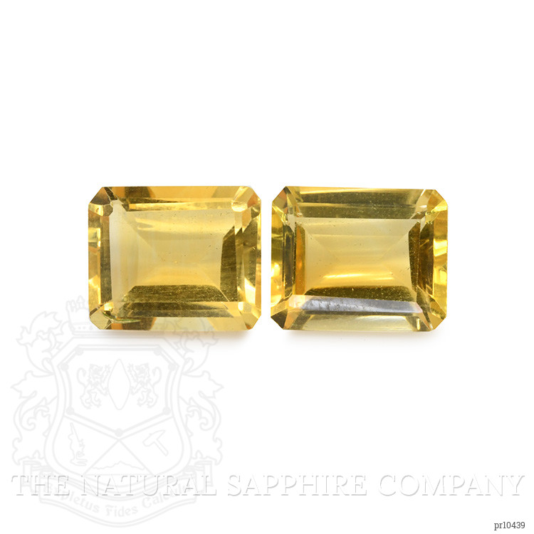 7.47 Ct.Tw. Citrine Pair from Brazil