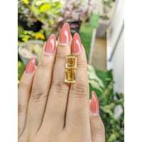 7.47 Ct.Tw.Total Carat Weight Citrine Pair from Brazil Life Style