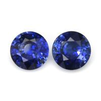 2.33&nbsp;Ct.Tw.Total Carat Weight Blue Sapphire Pair from Ceylon (Sri Lanka) Video