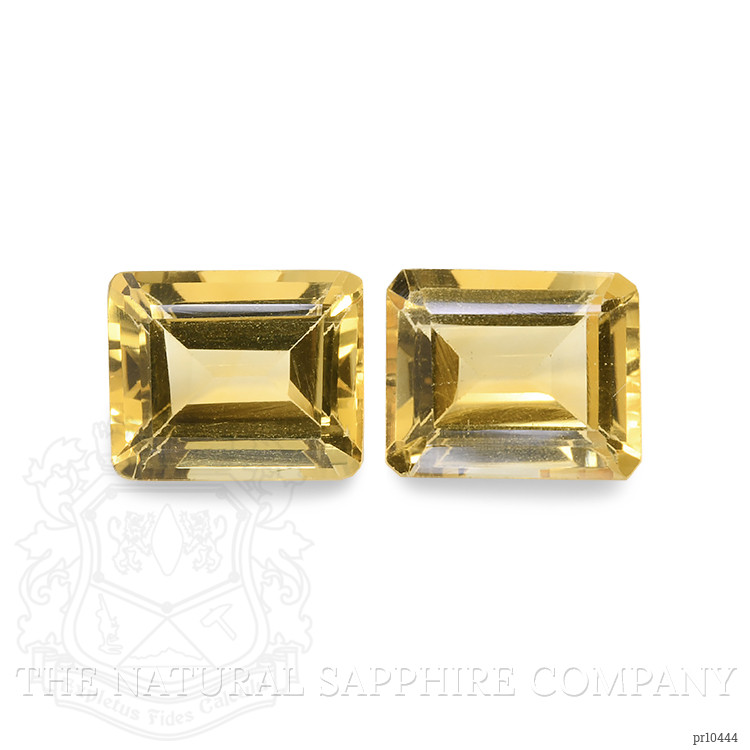 8.68 Ct.Tw. Citrine Pair from Brazil