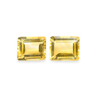 7.95 Ct.Tw.Total Carat Weight Citrine Pair from Brazil Image