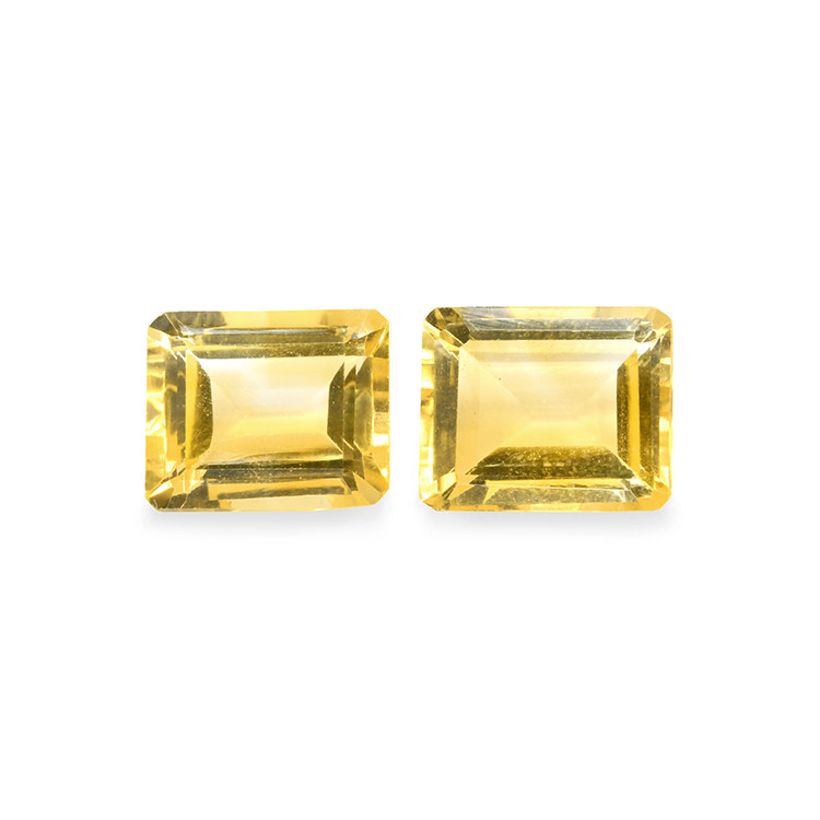 7.95 Ct.Tw. Citrine Pair from Brazil