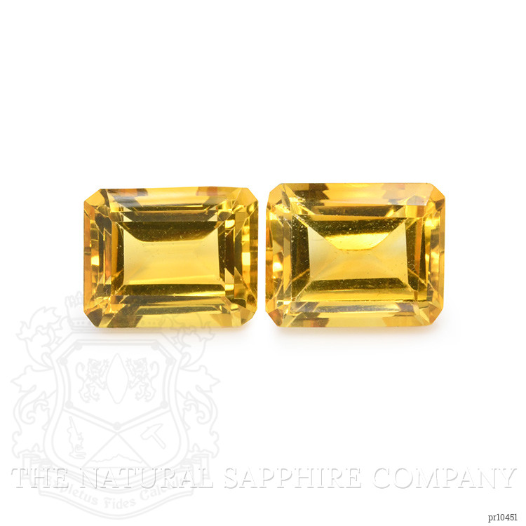 9.00 Ct.Tw. Citrine Pair from Brazil