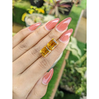 9.00 Ct.Tw.Total Carat Weight Citrine Pair from Brazil Life Style