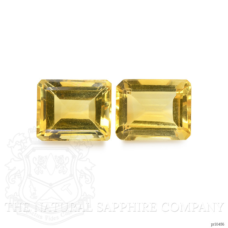 8.40 Ct.Tw. Citrine Pair from Brazil