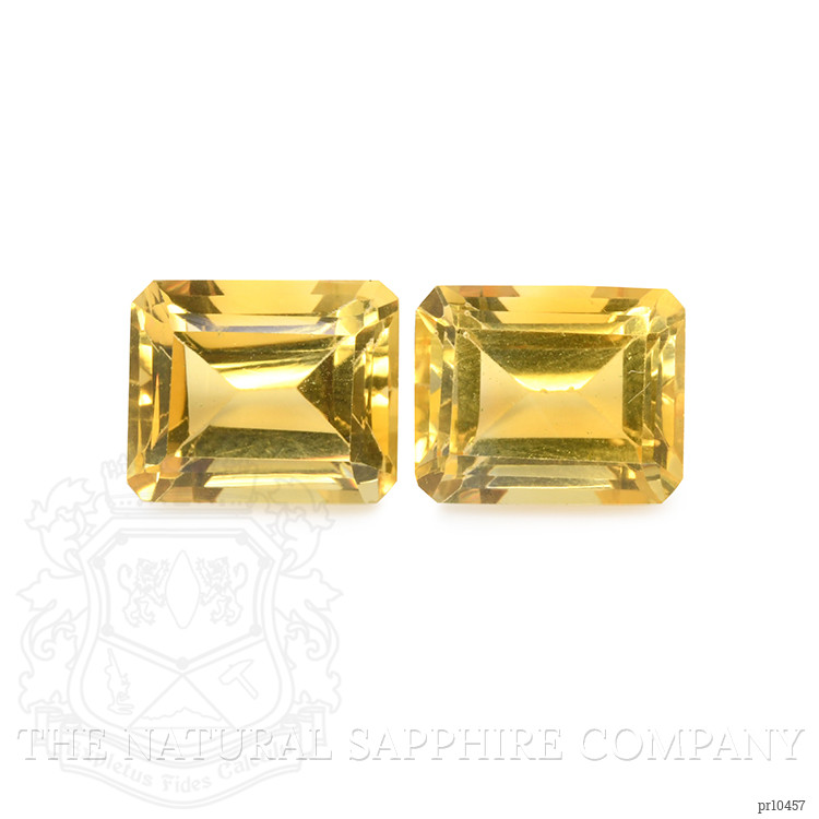 9.12 Ct.Tw. Citrine Pair from Brazil