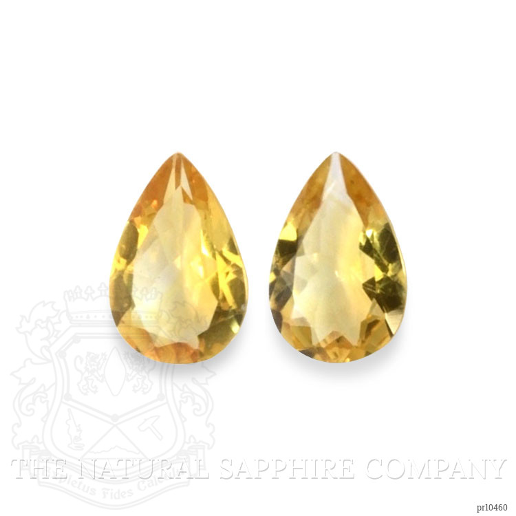 8.37 Ct.Tw. Citrine Pair from Brazil