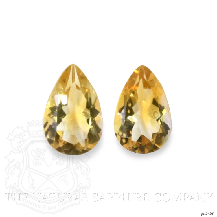 9.47 Ct.Tw. Citrine Pair from Brazil