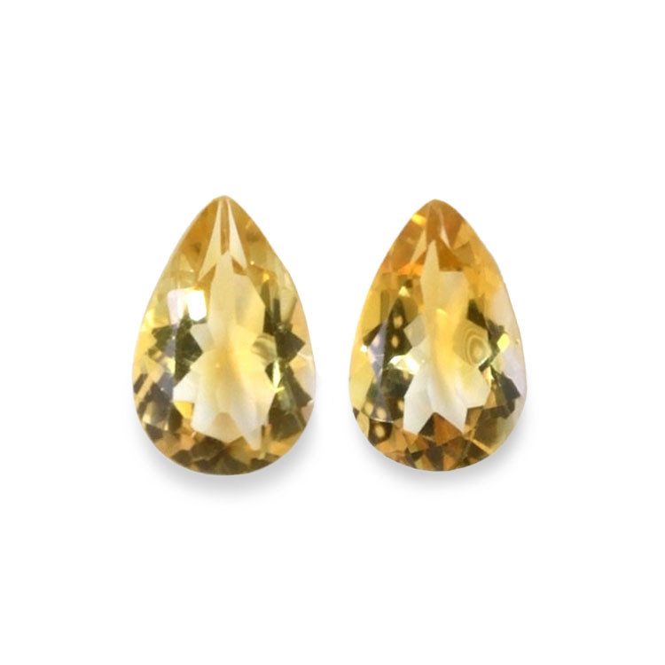 9.47 Ct.Tw. Citrine Pair from Brazil