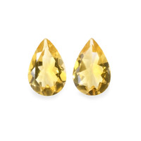 8.51 Ct.Tw.Total Carat Weight Citrine Pair from Brazil Video