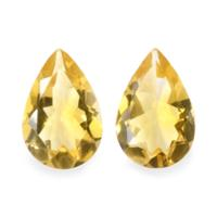 8.51 Ct.Tw.Total Carat Weight Citrine Pair from Brazil Video